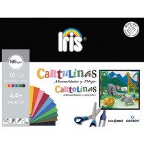 Cartulinas A4+ 10 Colores IRIS