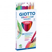Lápices Colores Acuarelable (caja 24) GIOTTO